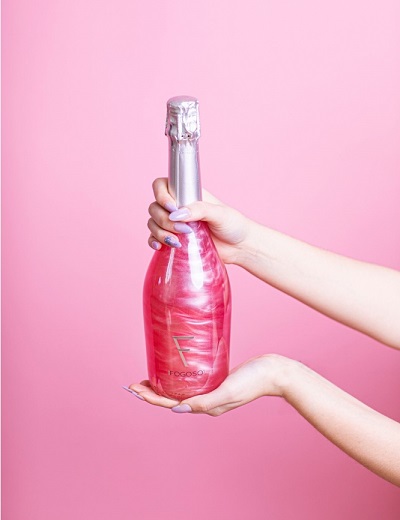 Rượu vang nổ Sparkling Fogoso Rosa 750ml