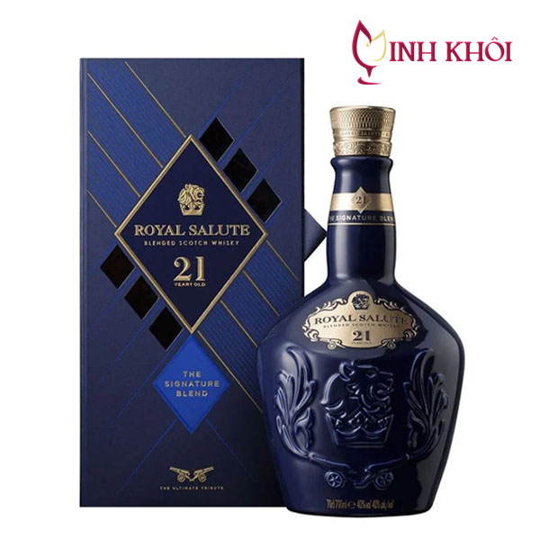 Chivas 21 năm - Royal Salute chính hãng tại Rượu Ngoại Minh Khôi